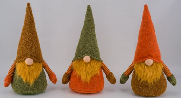 Gehlmann Stoffwichel orange/grün ca. 32 cm