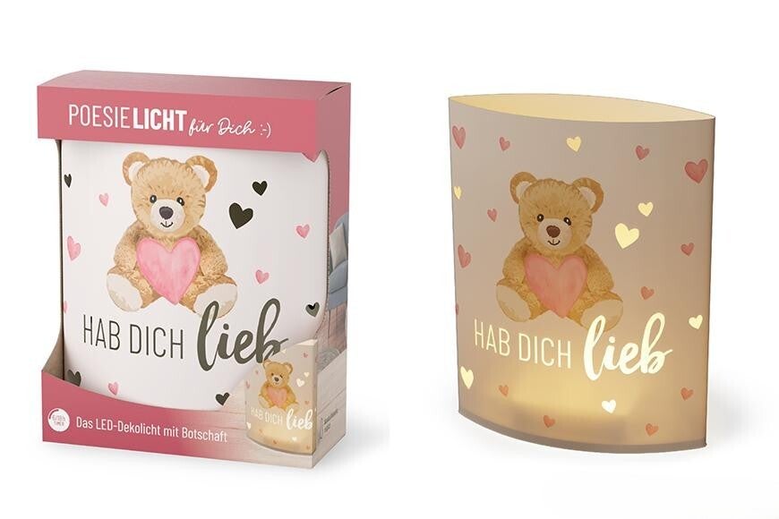 LED-Dekolicht mit Botschaft