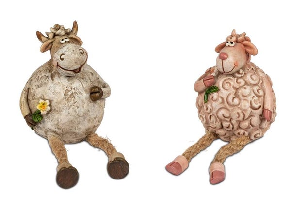 Kantensitzer "Funny Farm", versch. Motive