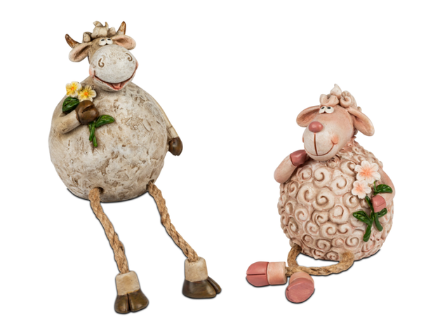 Kantensitzer "Funny Farm", versch. Motive