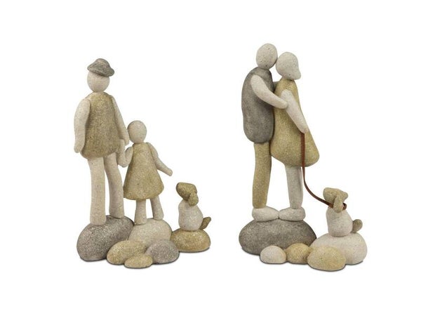 Dekofigur "Steinmännchen" - versch. Motive