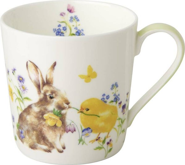 Kaffeetasse aus Weichporzellan* mit Motiv "BUNNY ..."