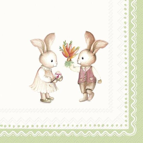 Cocktail-Servietten mit Motiv "EASTER GIFTS"