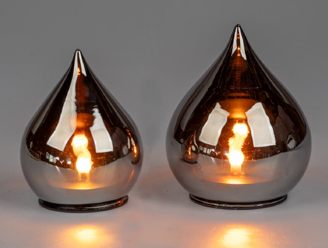 Deko-Tropfen mit LED - versch. Größen