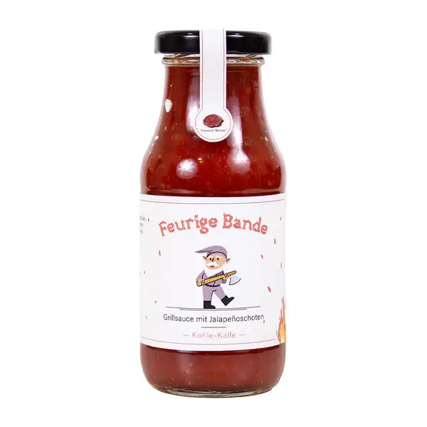 Feurige Grillsauce mit Jalapeñoschoten