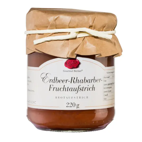 Fruchtaufstrich - Erdbeer-Rhabarber