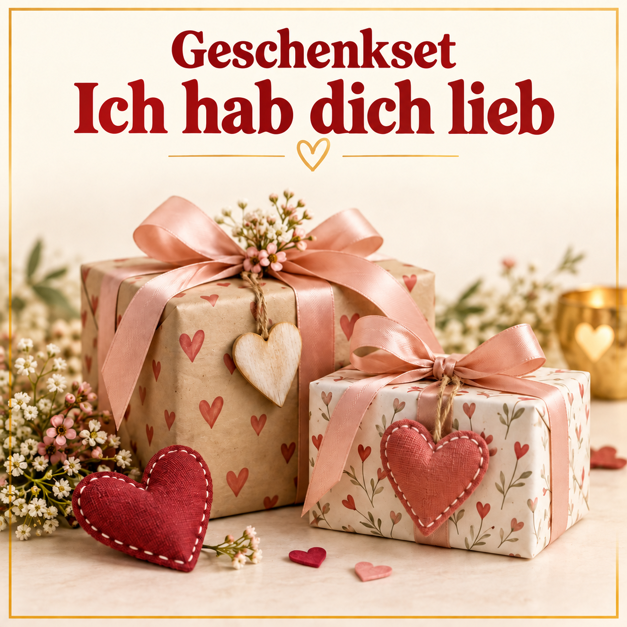 Geschenkset "Ich hab Dich lieb"