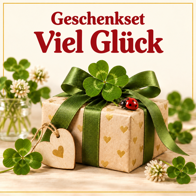 Geschenkset "Viel Glück"