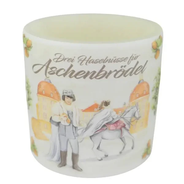 SAICO Windlicht aus Wachs "Drei Haselnüsse für Aschenbrödel®"