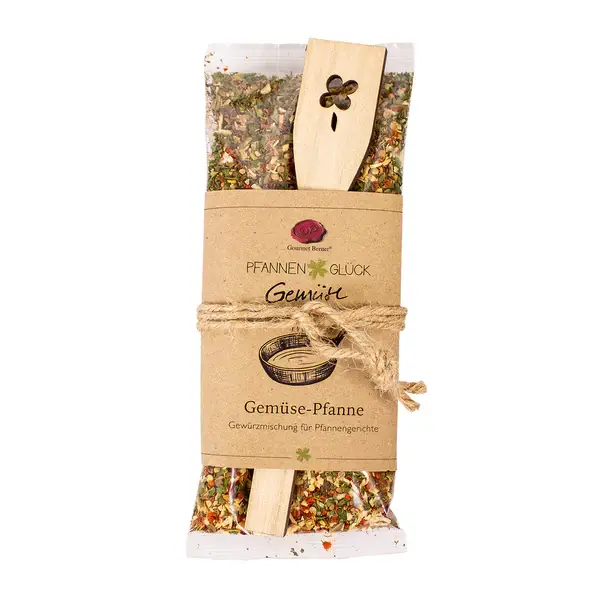 Pfannenglück - Gemüse Gewürzmischung + Pfannenwender