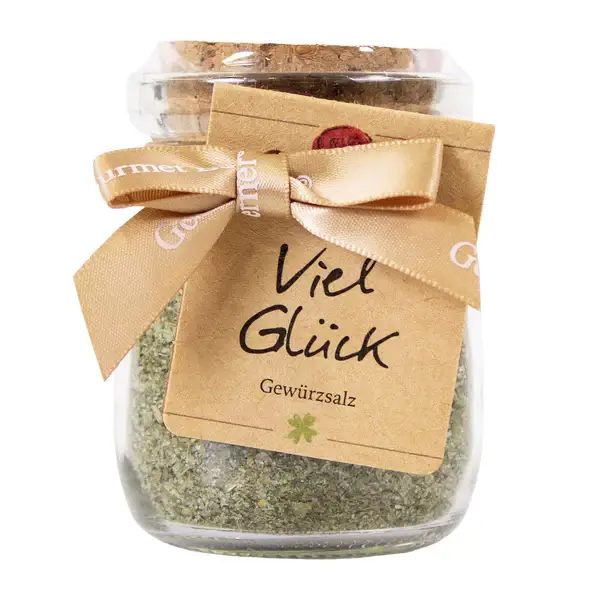 Gewürzsalz "VIEL GLÜCK", Lieblingskräuter