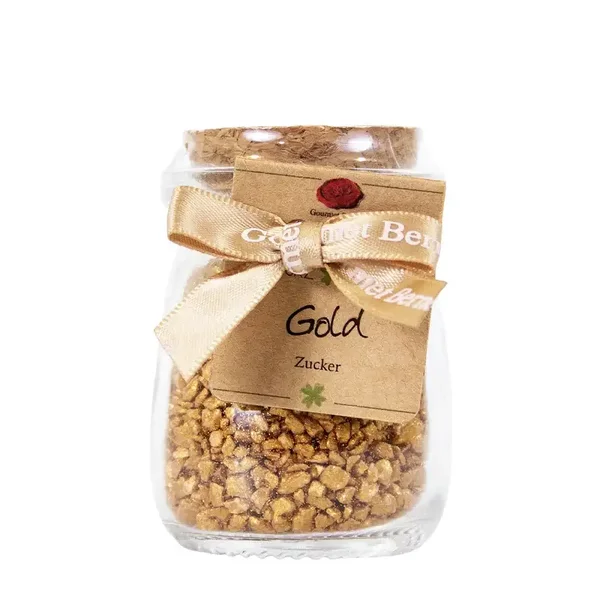 Würzglück "Gold" - goldglänzende Zuckermischung