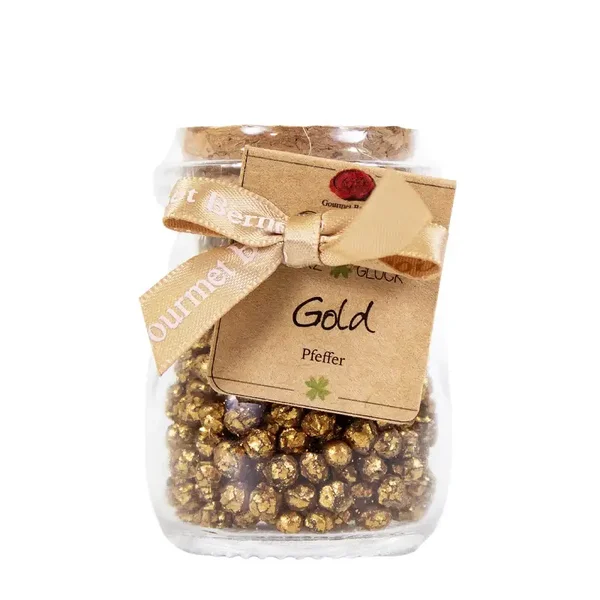 Würzglück "Gold" - goldglänzende Pfeffermischung