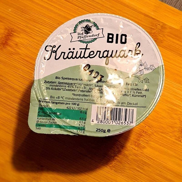 BIO Kräuterquark - verschiedene Sorten - 250g