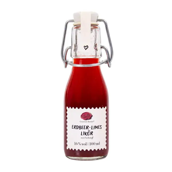 Flaschenkinder - Erdbeer-Limes Likör