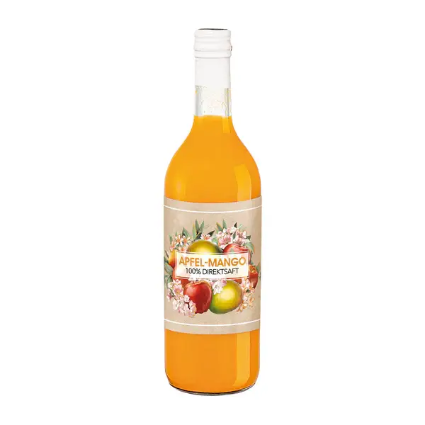 Fruchtsaft aus 100% Direktsaft, naturtrüb - Apfel-Mango