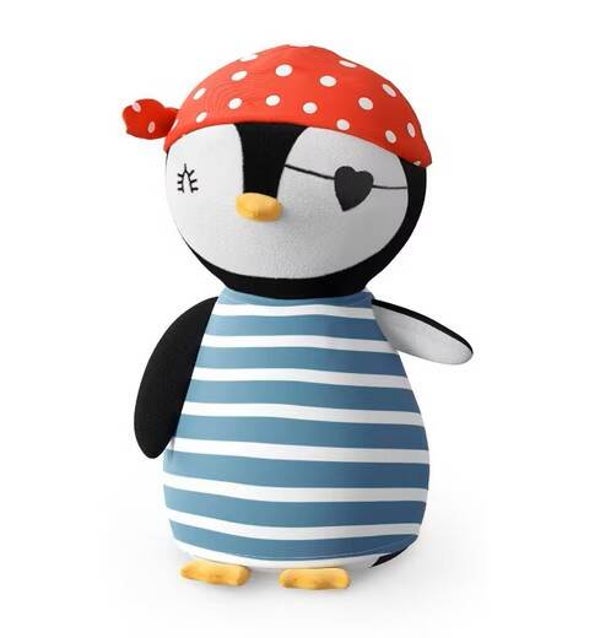 Pinguin der Pirat - Stofftier