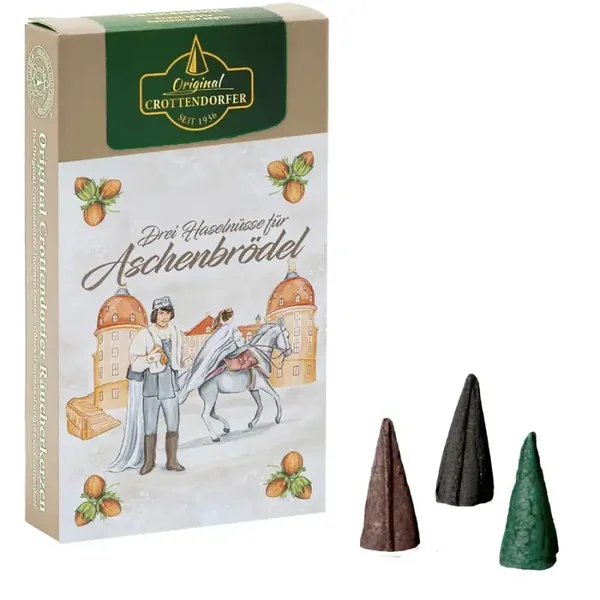 SAICO Räucherkerzen "Drei Haselnüsse für Aschenbrödel®", 24 Stück