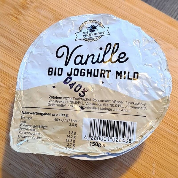 BIO Joghurt - verschiedene Sorten je 150 g