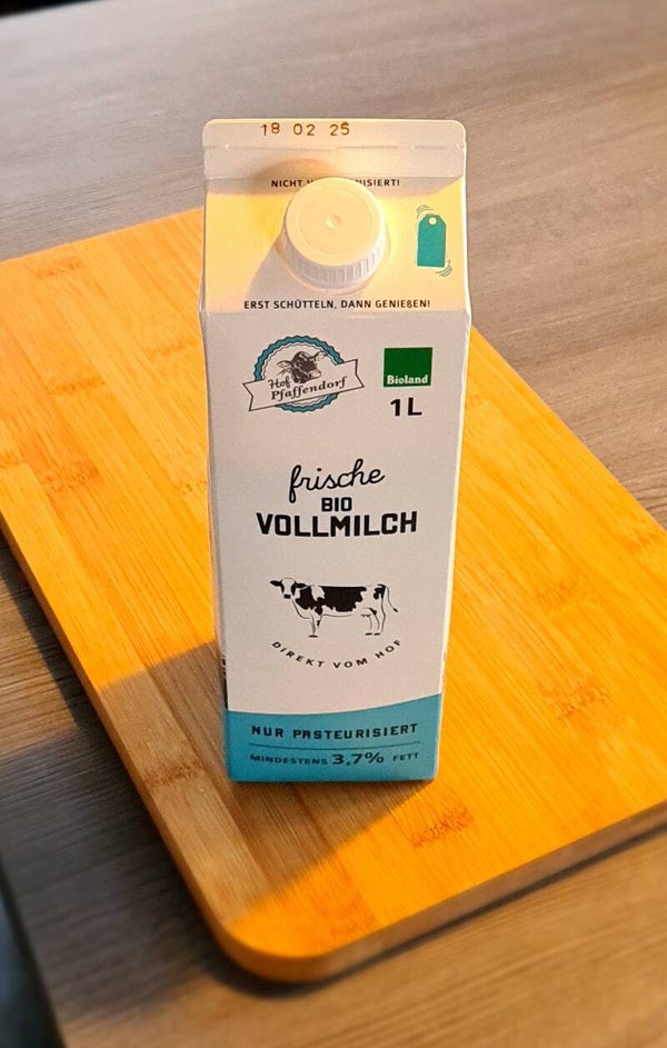frische BIO Vollmich 3,7% - 1 Liter