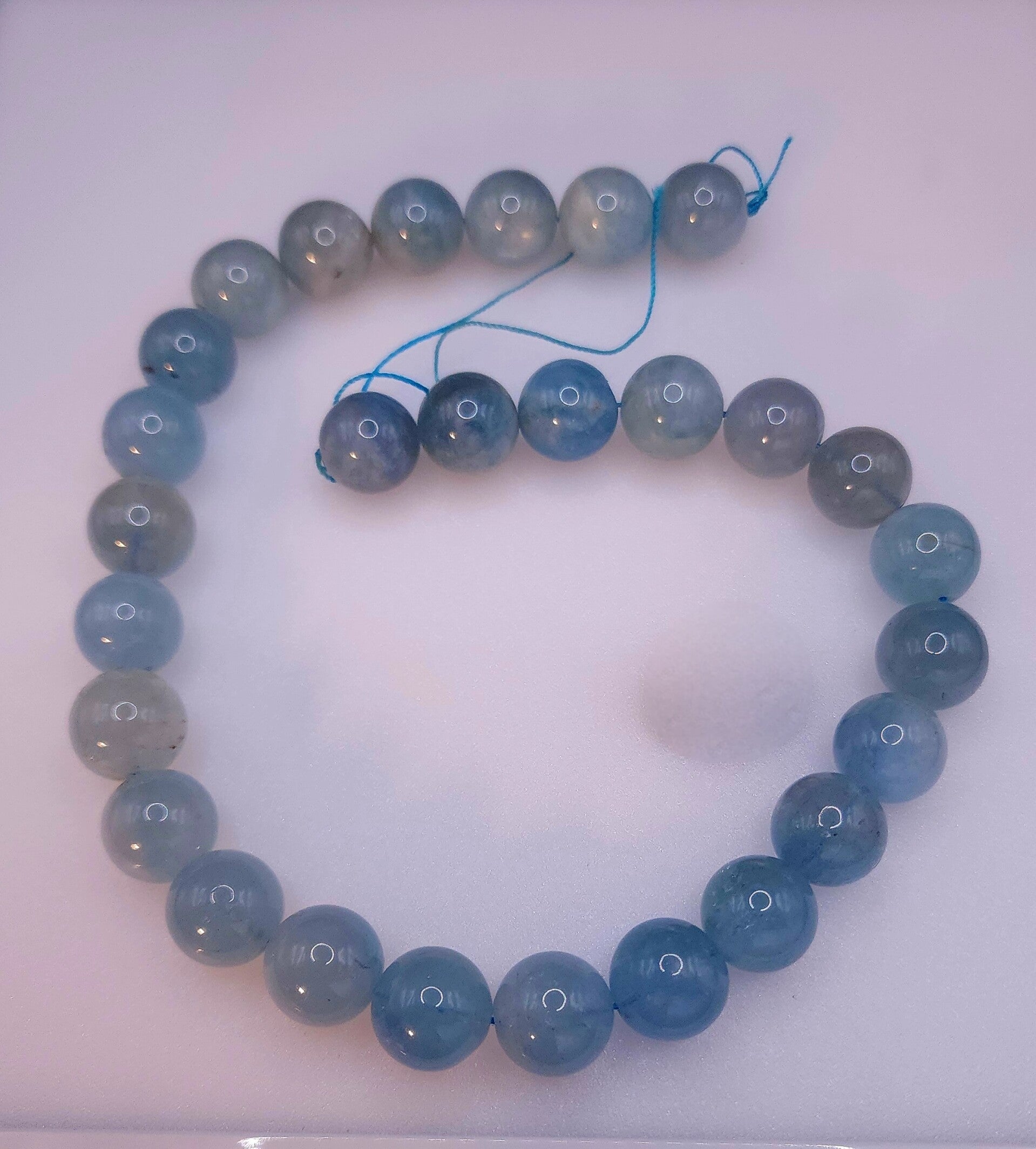 Aquamarine Beads