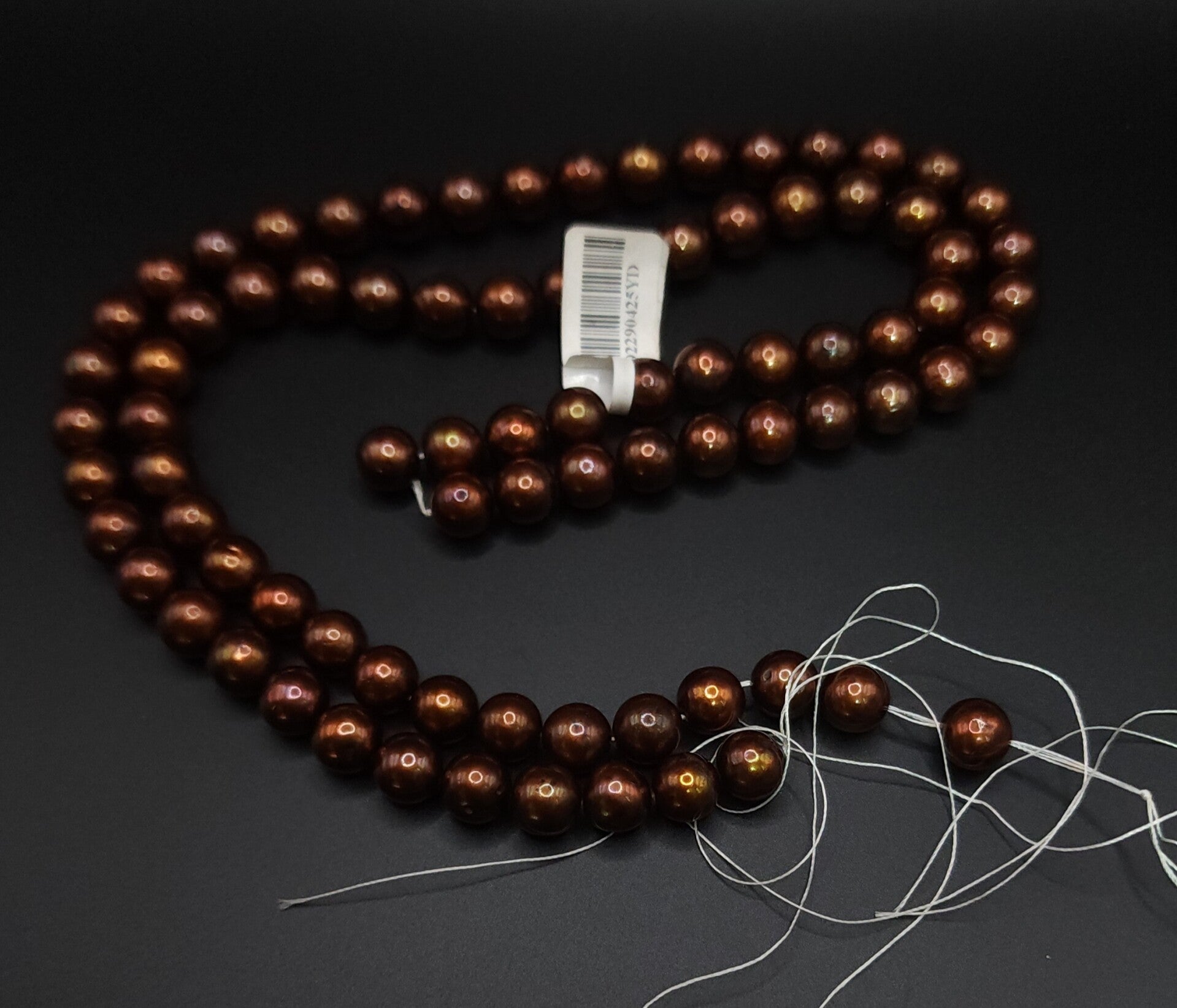 Chocolatey Freshwater Pearls