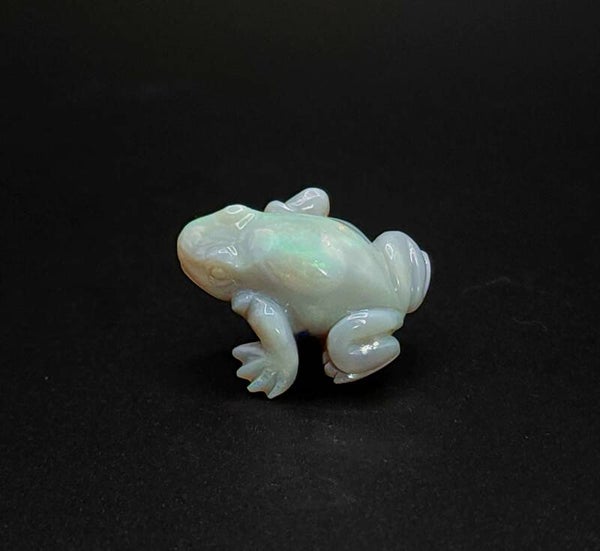Leap Frog ~ Opal Carving