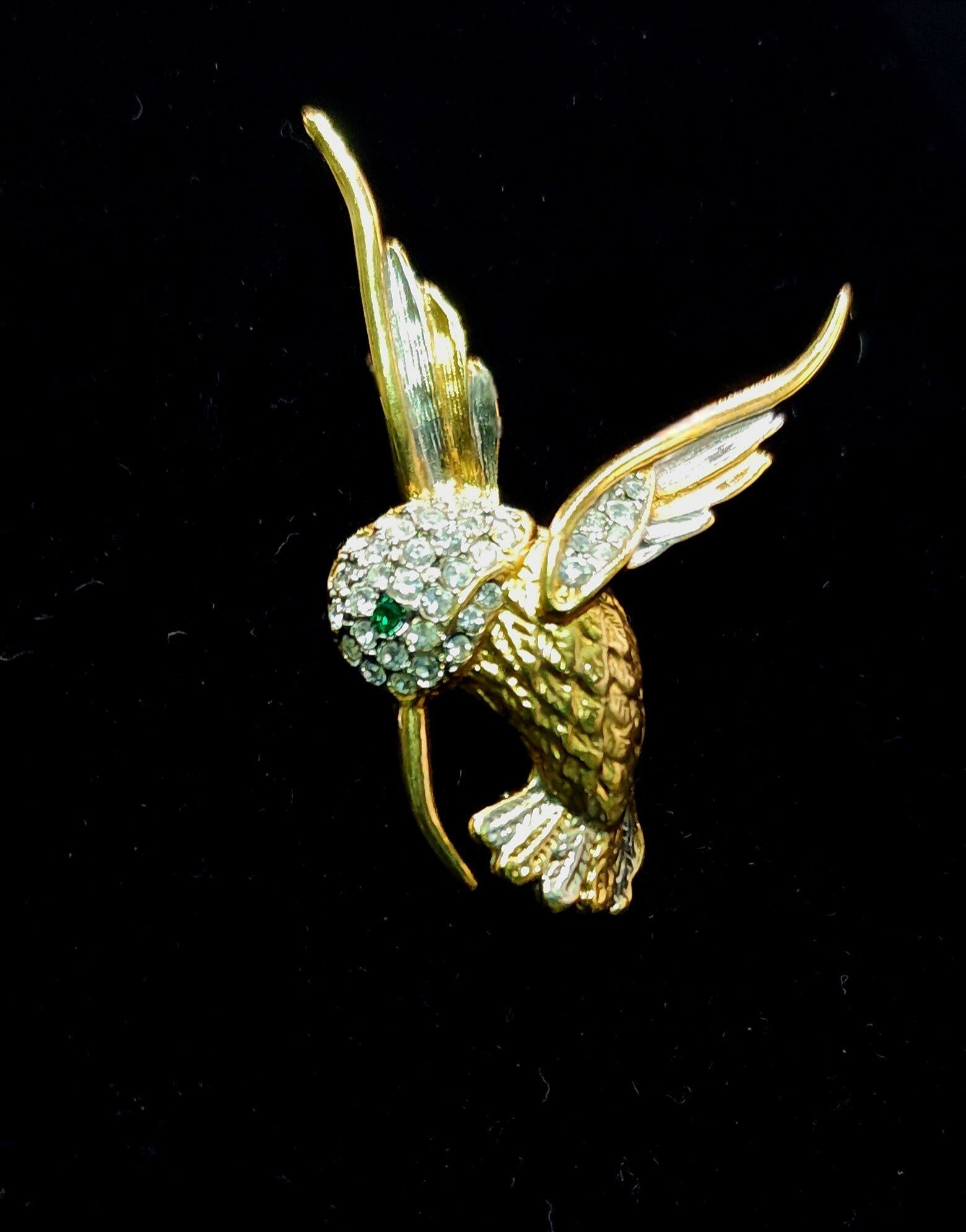 Hummingbird Brooch