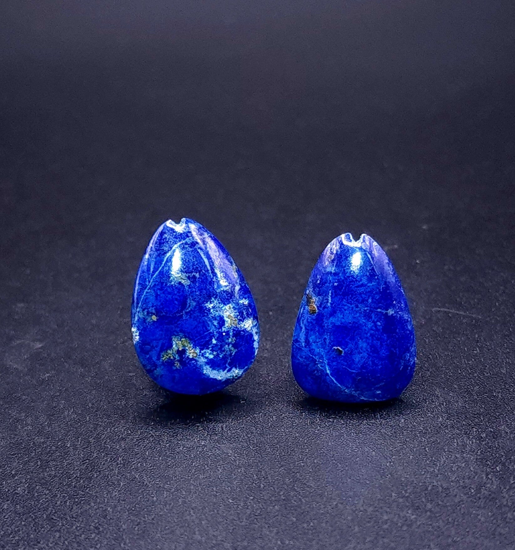 Lapis Lazulli Teardrop Cabochons