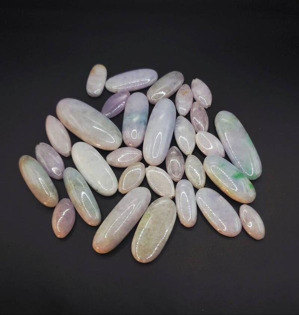 Lavender Jade Beads