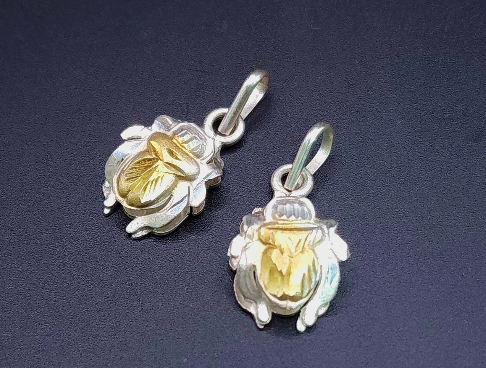 Egyptian Scarabs ~ Pendants or Earrings