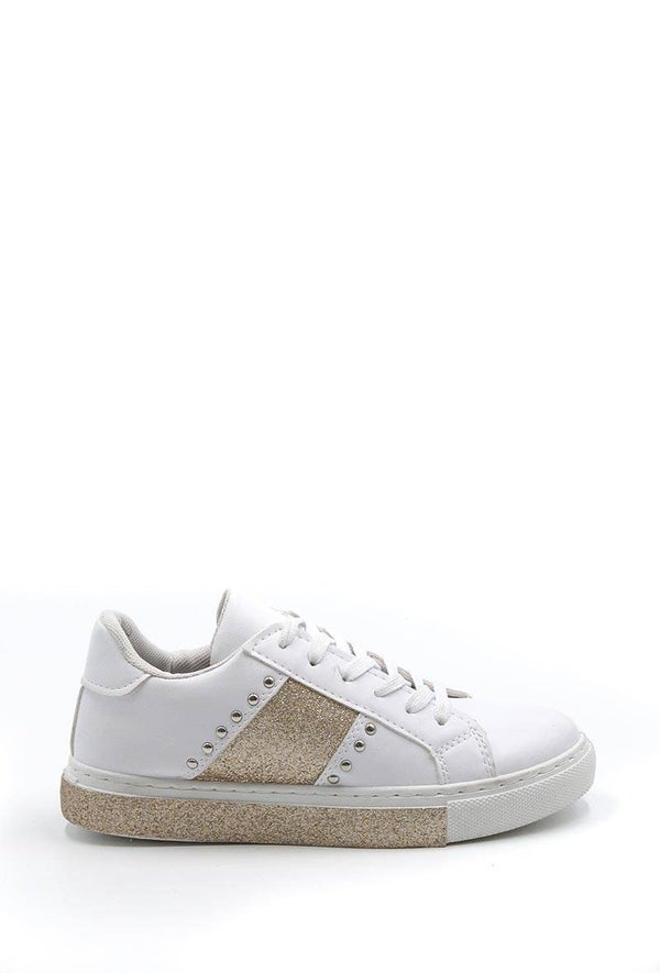 Nina Glitter Sneaker Gold