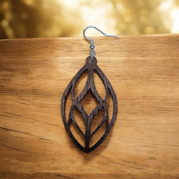 Hängeohrringe "Ovaler Zauber" 210025