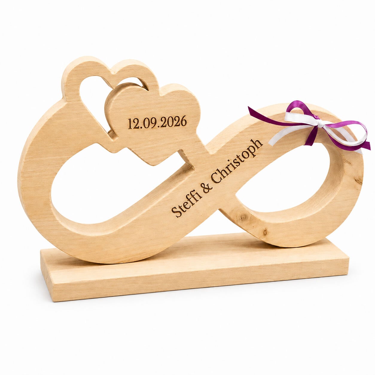 Endlosschleife "Standard" - ein Zeichen ewiger Liebe - inkl. Gravur!