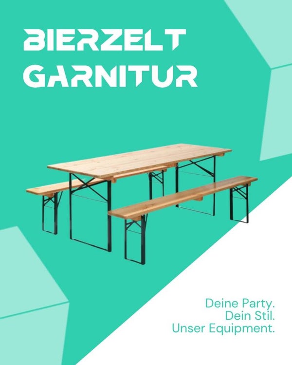 Bierzeltgarnitur