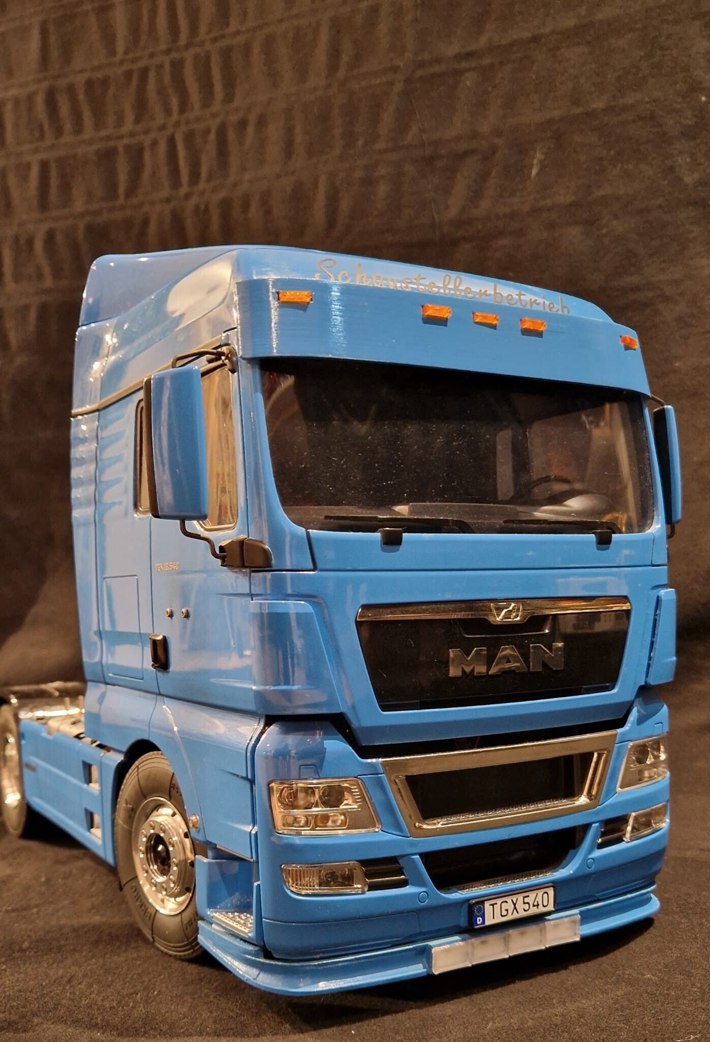 Onderspoiler Tamiya MAN