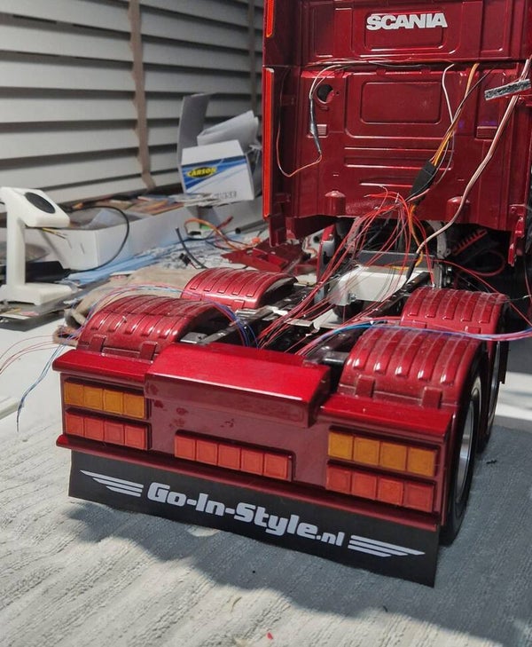 Achterbumper ab13  6x4 chassis