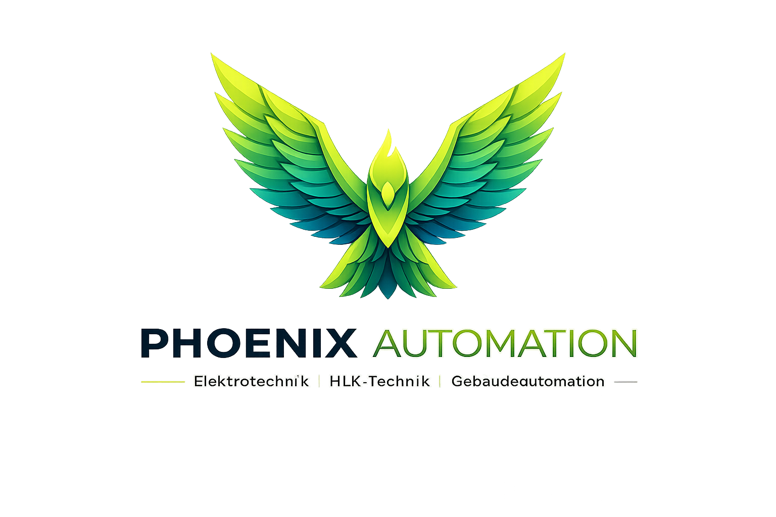 Phoenix Automation Logo für Elektrotechnik, Regelungstechnik und Gebäudeautomation