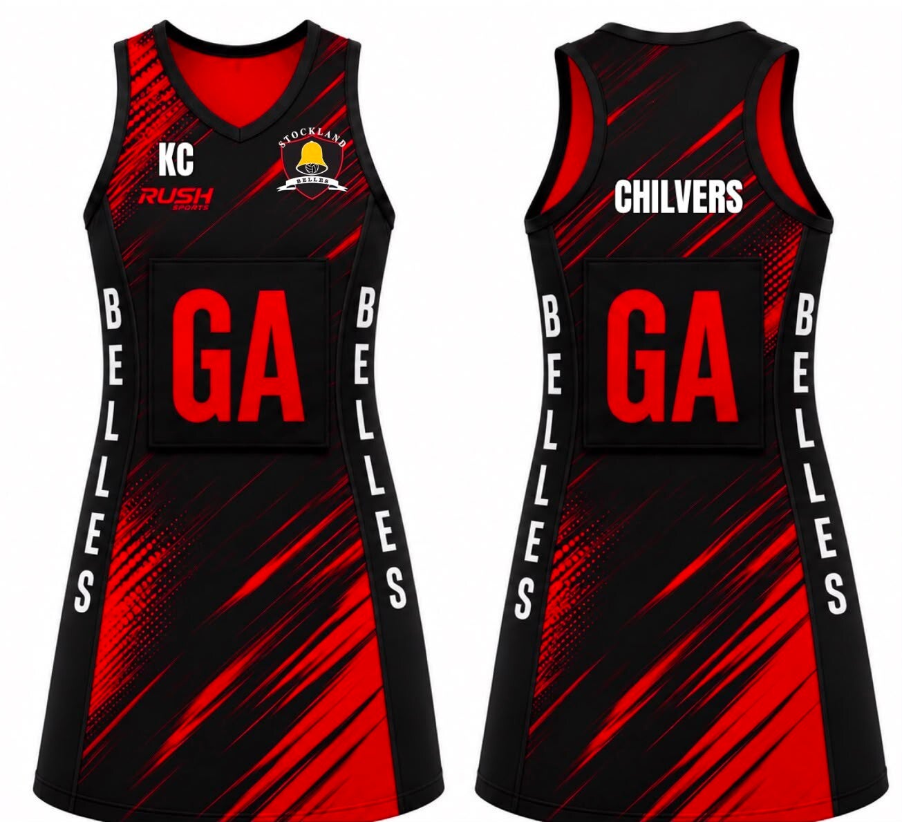 Stockland Belles Netball dress