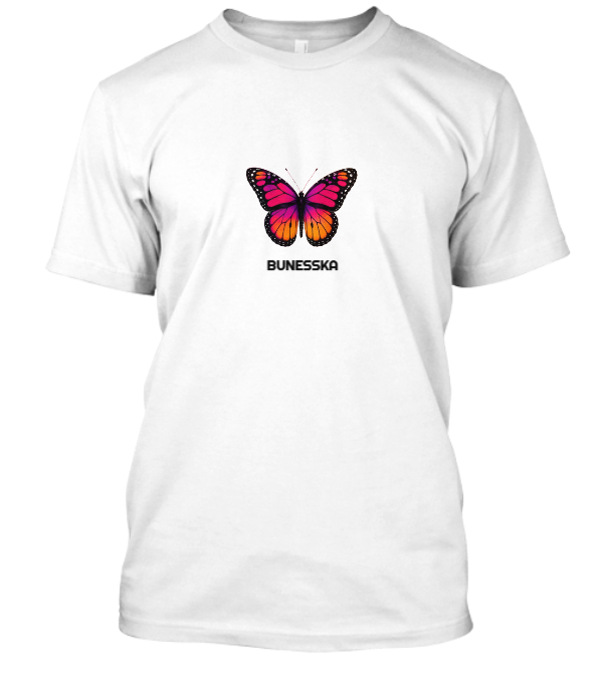T-shirt Biały BUNESSKI 🦋