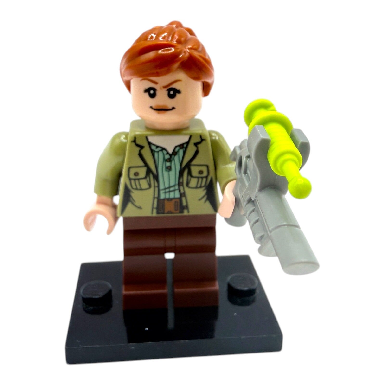 LEGO Jurassic World Claire Dearing Minifigur mit Gewehr 76939 neu Park Figur