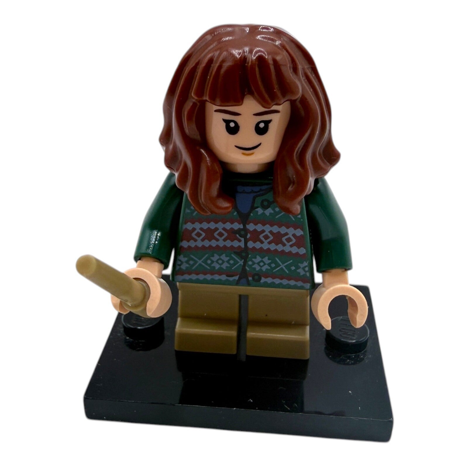 LEGO Hermine Granger Minifigur mit Zauberstab 76454 Hogwarts neu hp553 NEU
