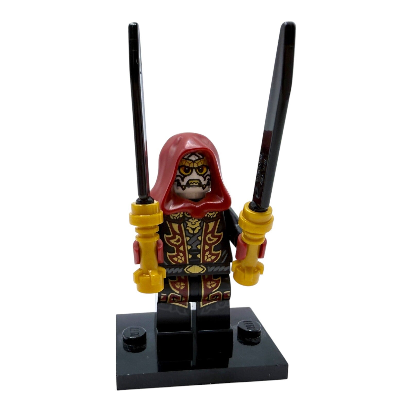 LEGO Ninjago Gefährlicher Loyalist Figur 2 Schwertern njo1025 Schlangenkrieger