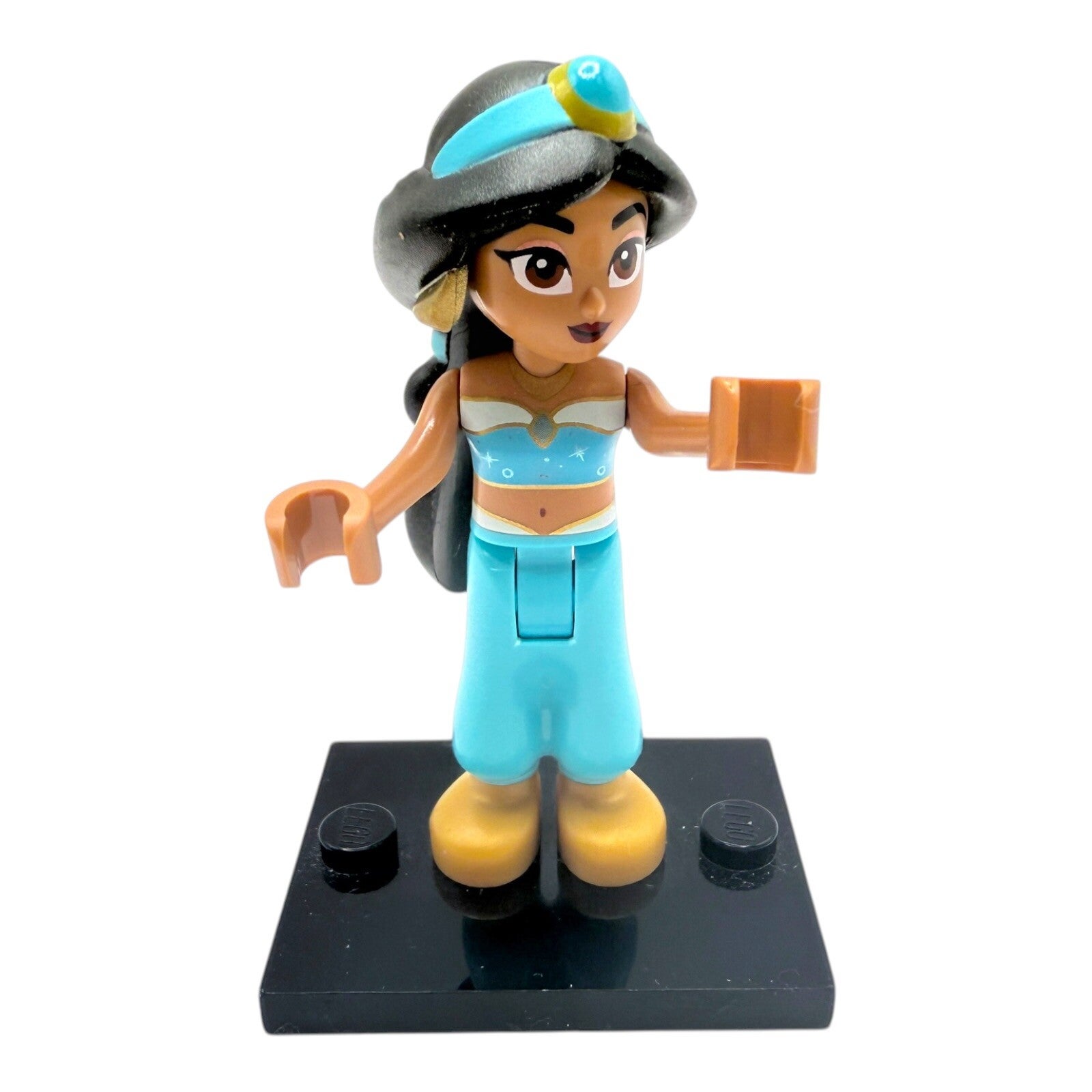 LEGO Disney Prinzessin Jasmine Minifigur dp148 Friends Style Turban Kopfschmuck
