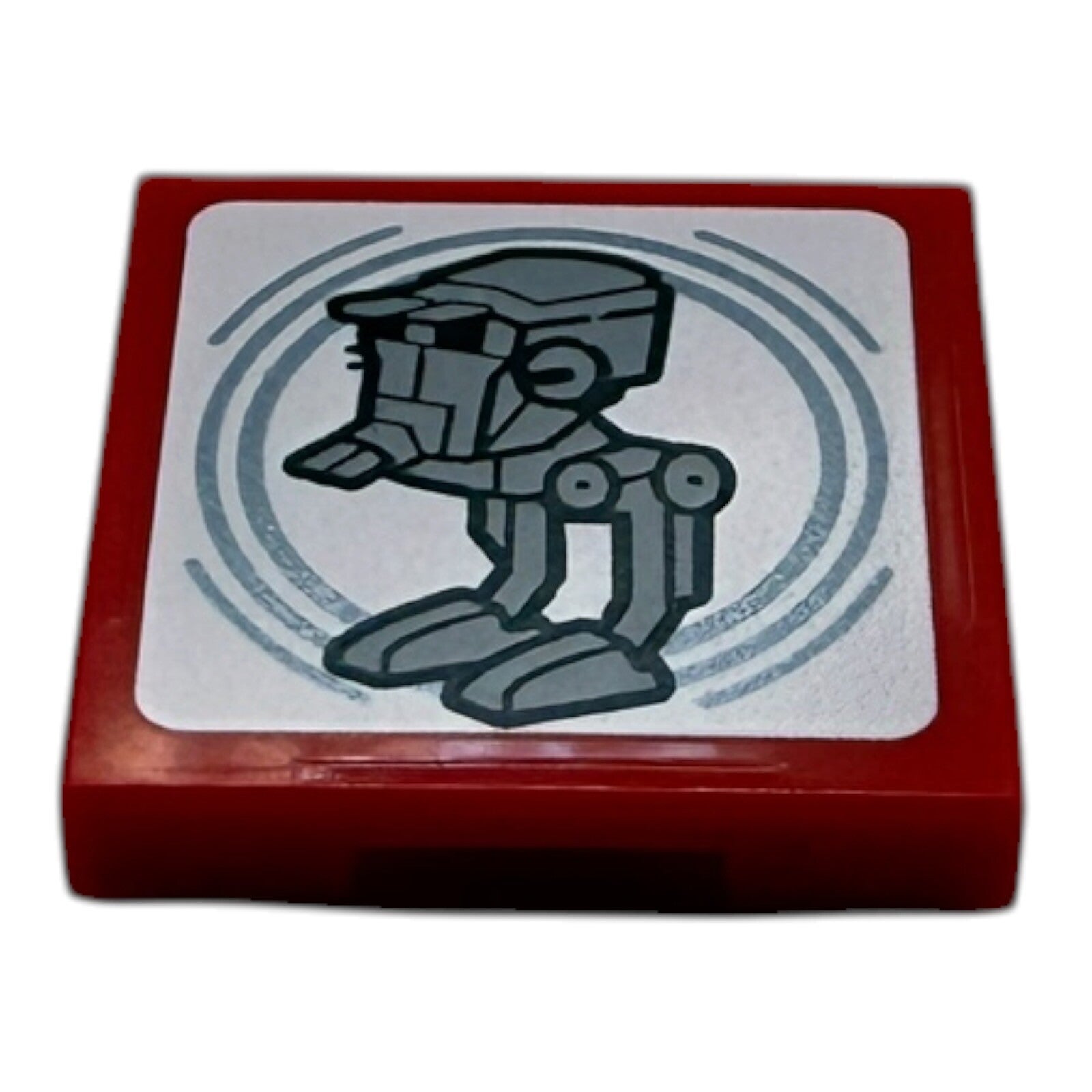 LEGO Star Wars Smart Tag Fliese 2x2 AT-ST 75424 Neu Ergänzung Kampfläufer Play