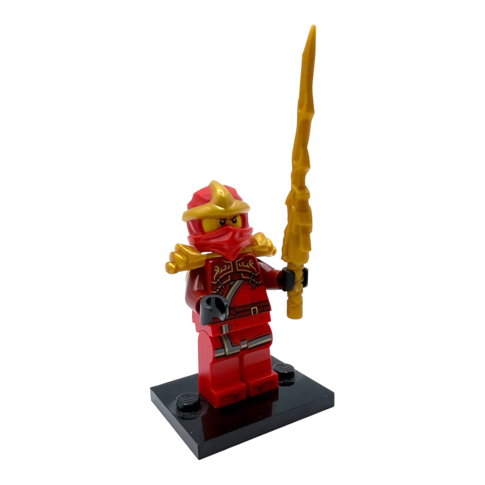 LEGO Ninjago Kai ZX Legacy njo0997 Minifigur rot gold Zubehör 71866 Feuer Ninja
