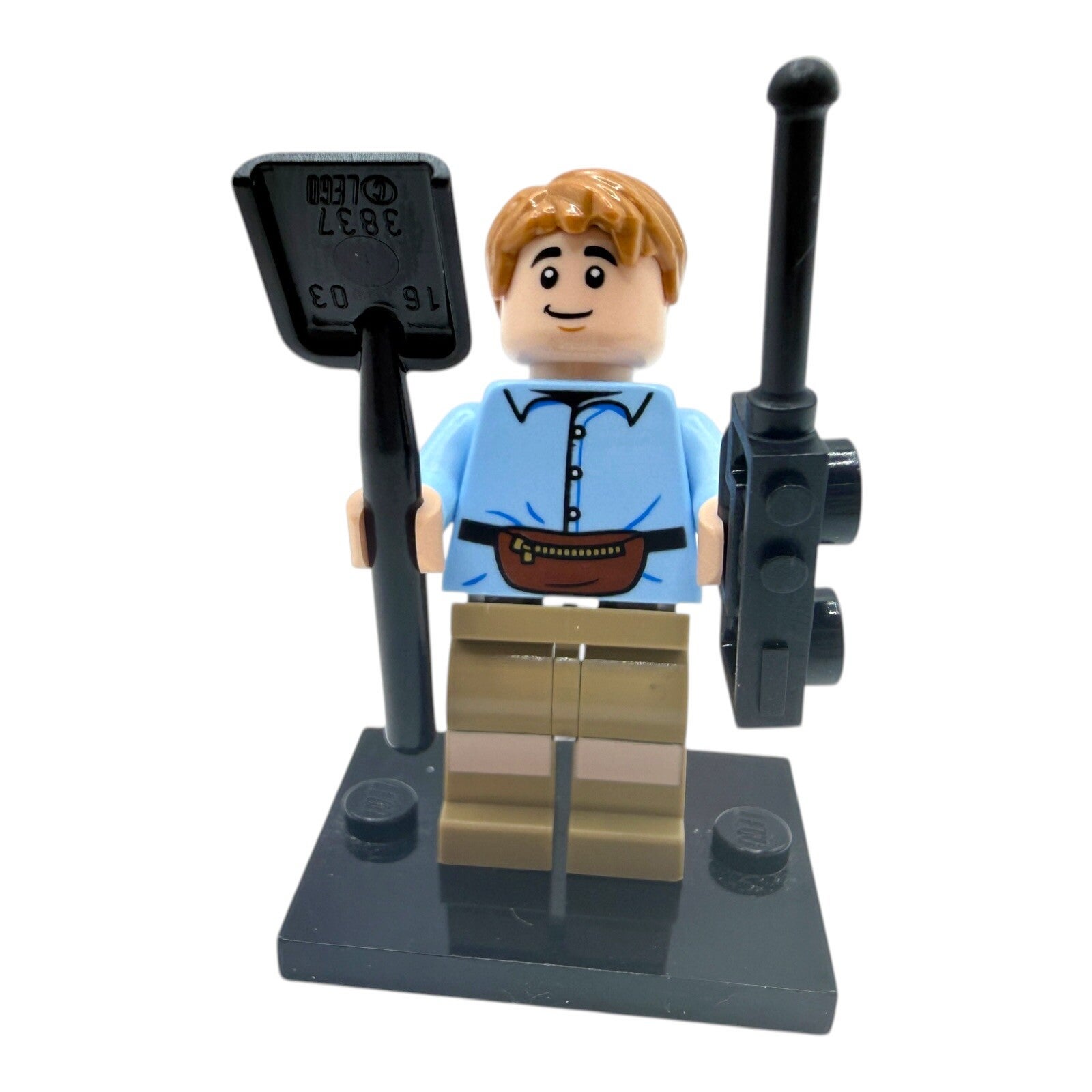 LEGO Jurassic World Ben Minifigur mit Schaufel Funkgerät 76939 neu Park Figur