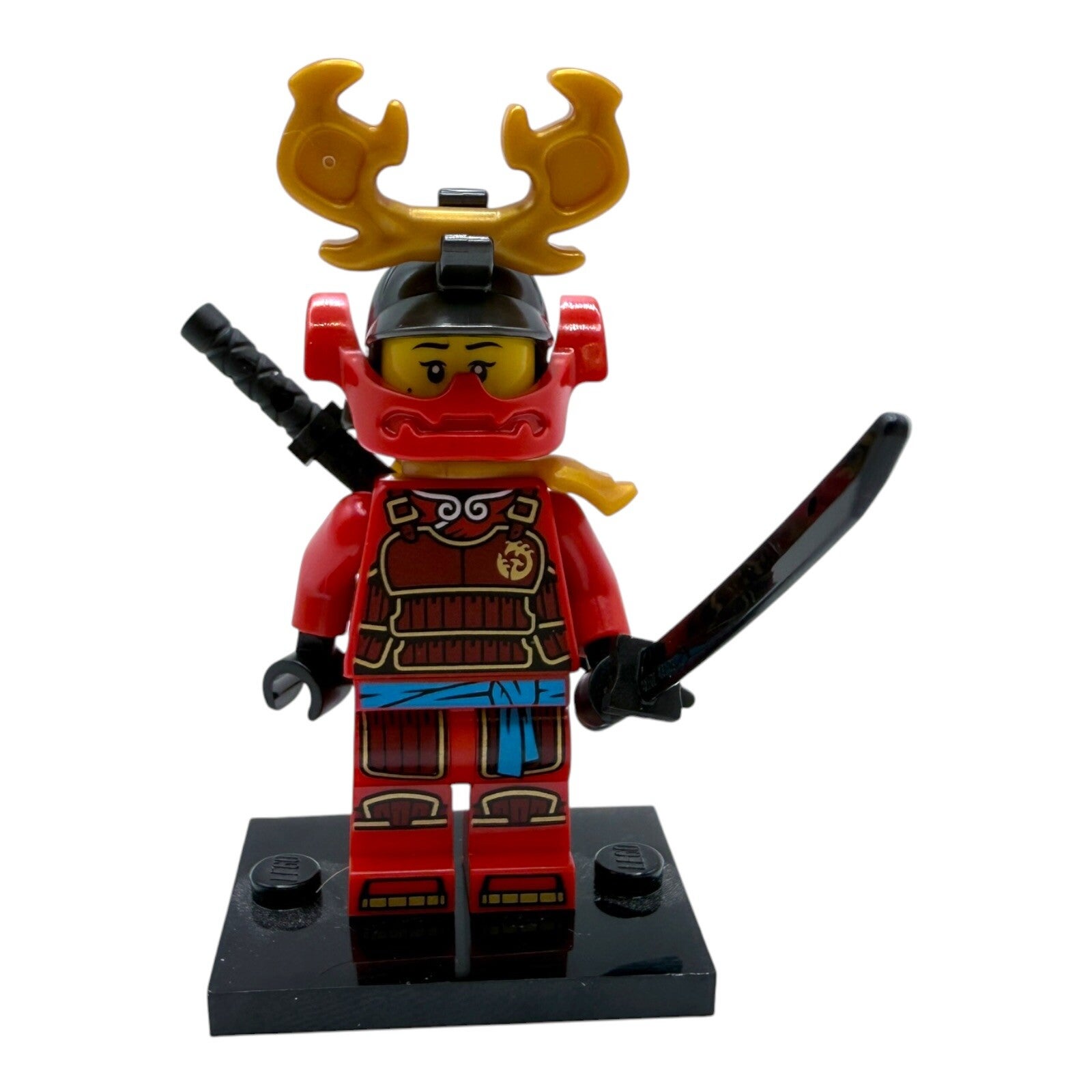 LEGO Ninjago Nya X Legacy njo1002 Minifigur rot Samurai Zubehör Ninja 71866 NEU