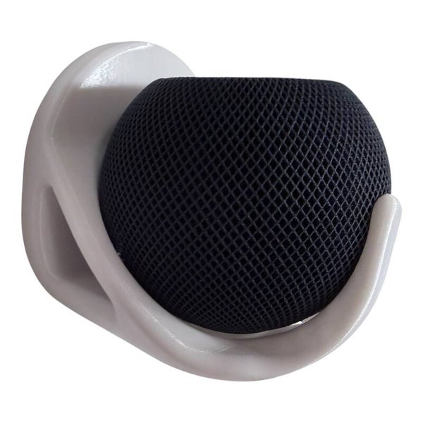 Wandhalterung passend für Apple HomePod Mini PETG Weiß Kabelhalter Zubehör