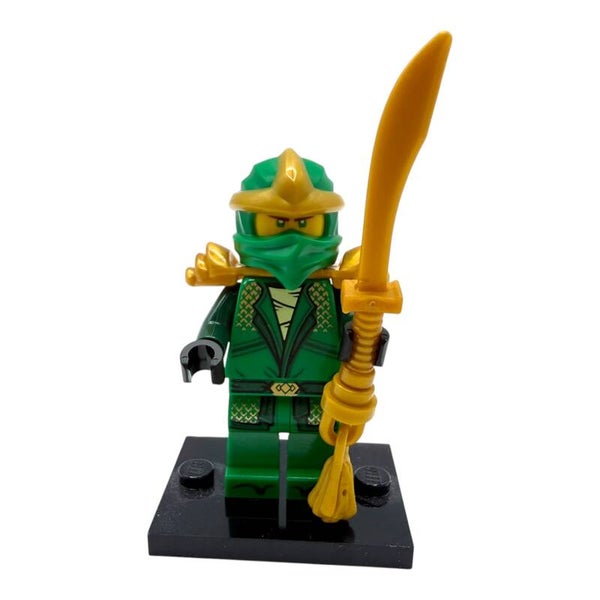 LEGO Ninjago Lloyd ZX Legacy njo1005 Minifigur grün gold Zubehör 71866 Ninja NEU